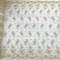 1 Yard Corded Bridal Lace Fabric Embroidered on Polyester Net Mesh for Elegant Wedding and Evening Gowns – 54"